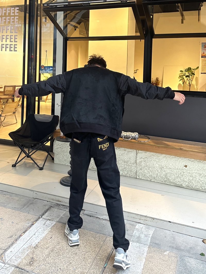 Fendi Gnity Black Denim Jeans view
