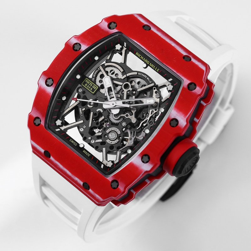 Richard Mille RM35-02 Rafael Nadal Red Carbon Fiber Mechanical Watch view
