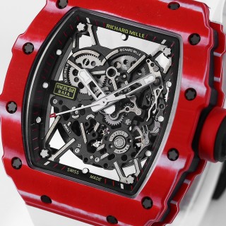 Richard Mille RM35-02 Rafael Nadal Red Carbon Fiber Mechanical Watch view 7