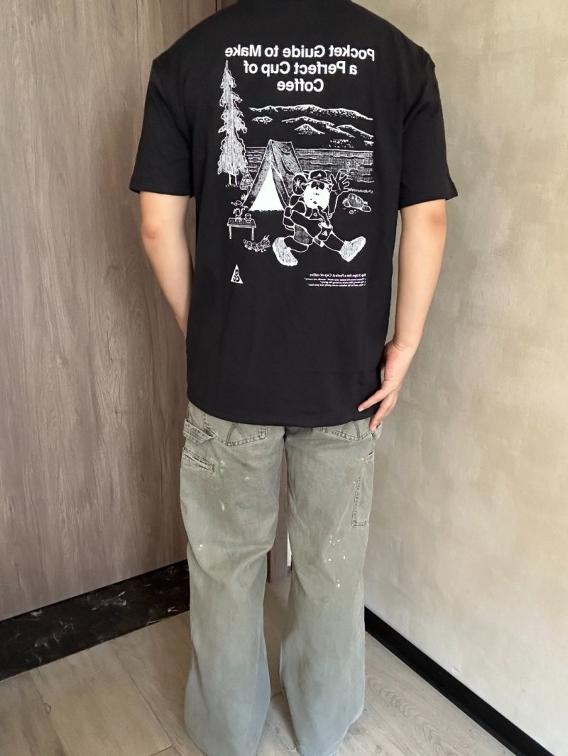 Black Coffee Pocket Guide T-Shirt view