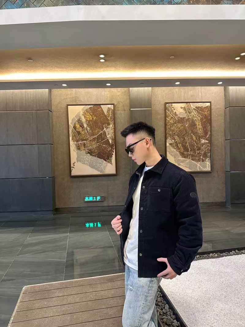 Stone Island Black Overshirt Jacket view