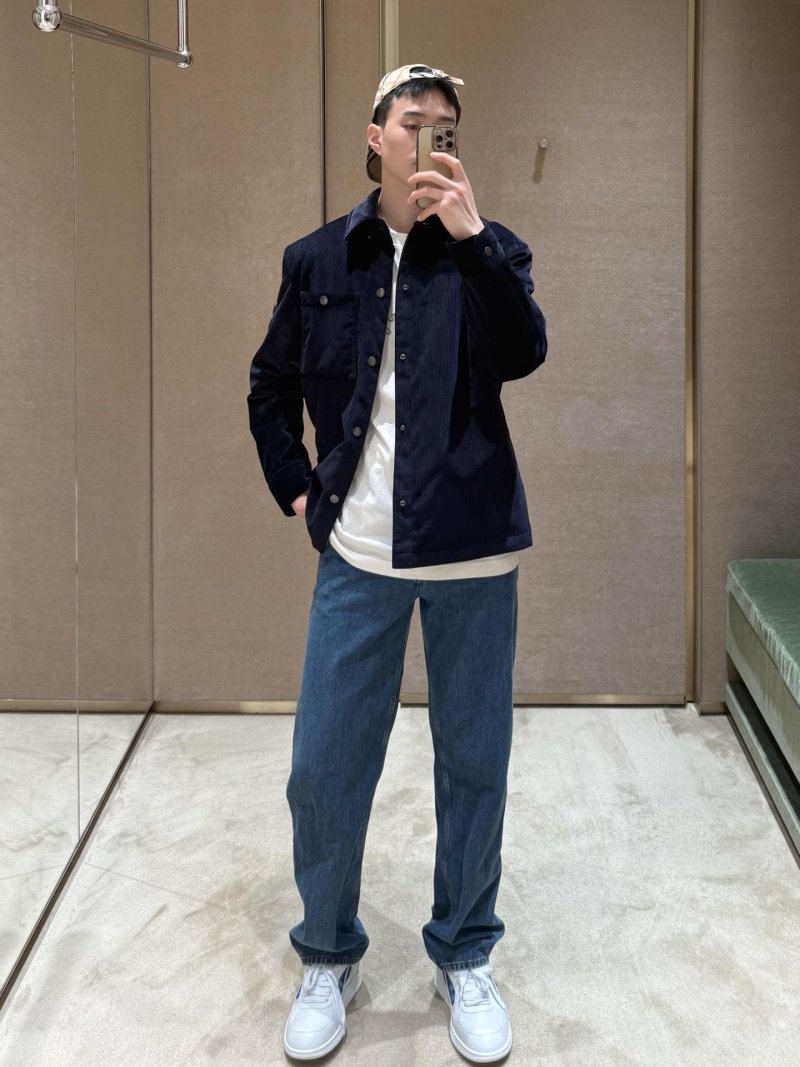 Stone Island Black Overshirt Jacket view