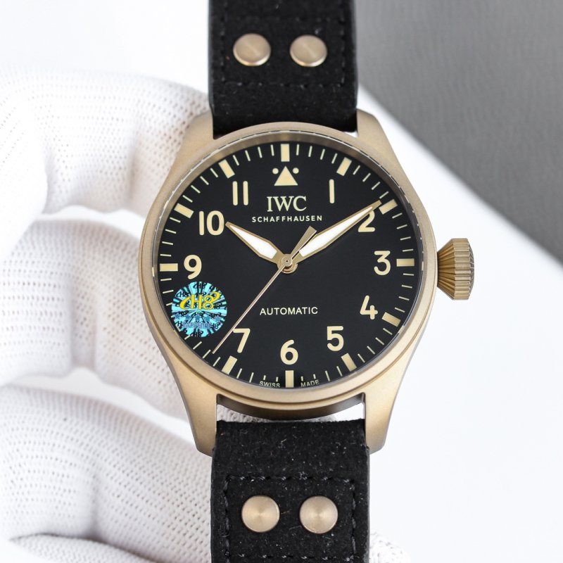 IWC Big Pilot 43mm Green Dial Automatic Watch view