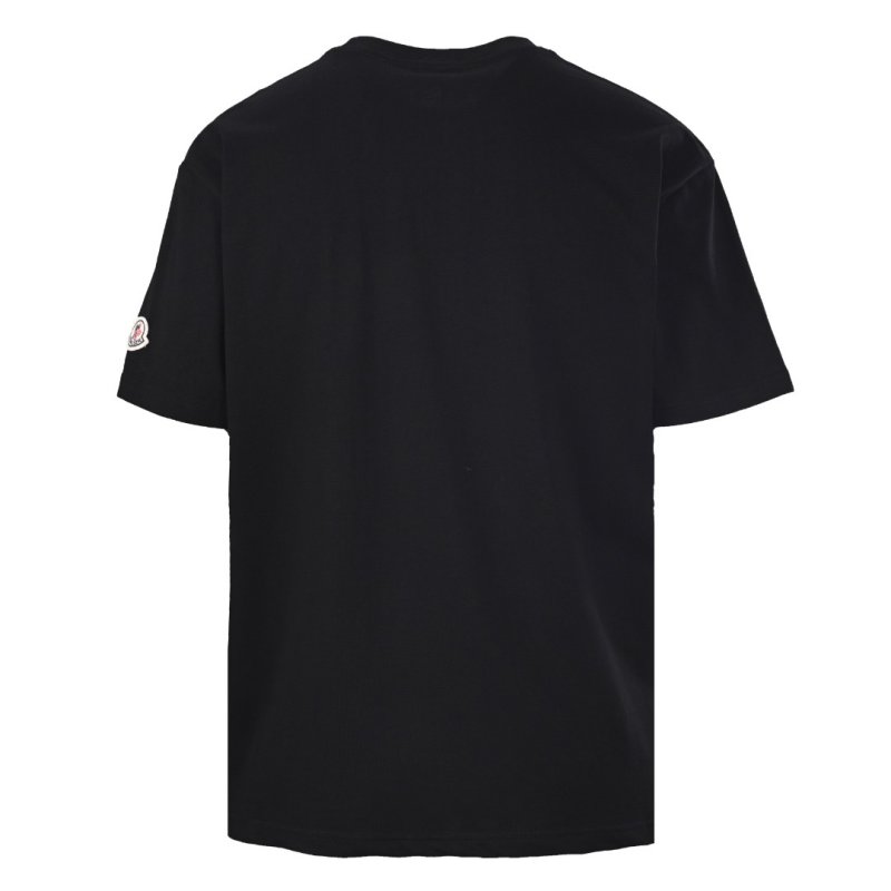 Black Graphic Print Short Sleeve T-Shirt view