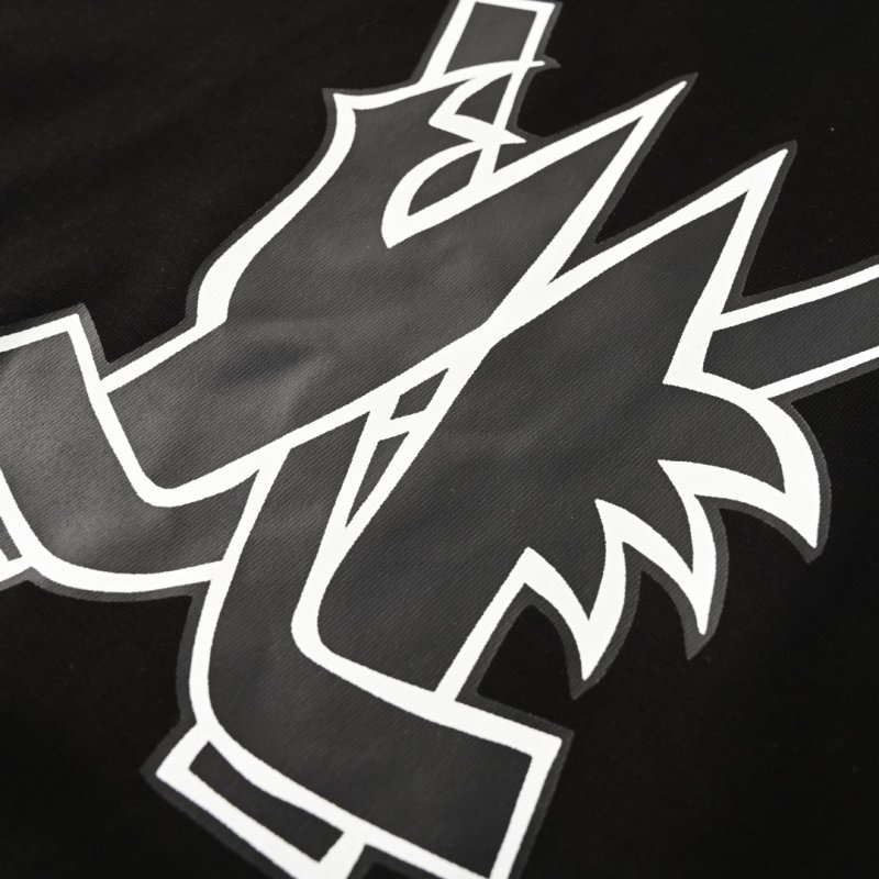 Black Graphic Print Short Sleeve T-Shirt view