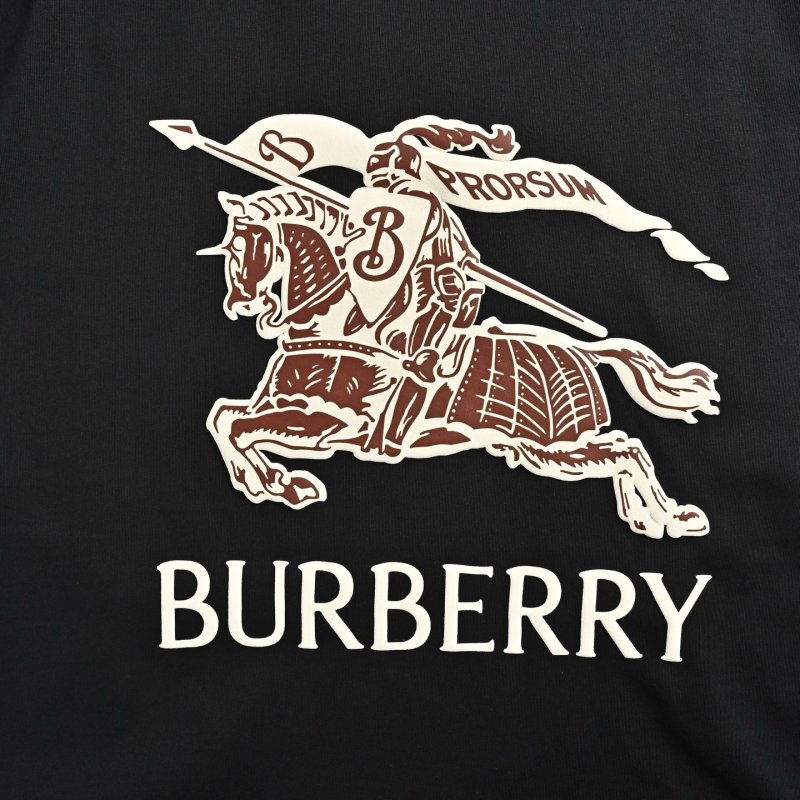 Burberry Knight Logo Black T-Shirt view
