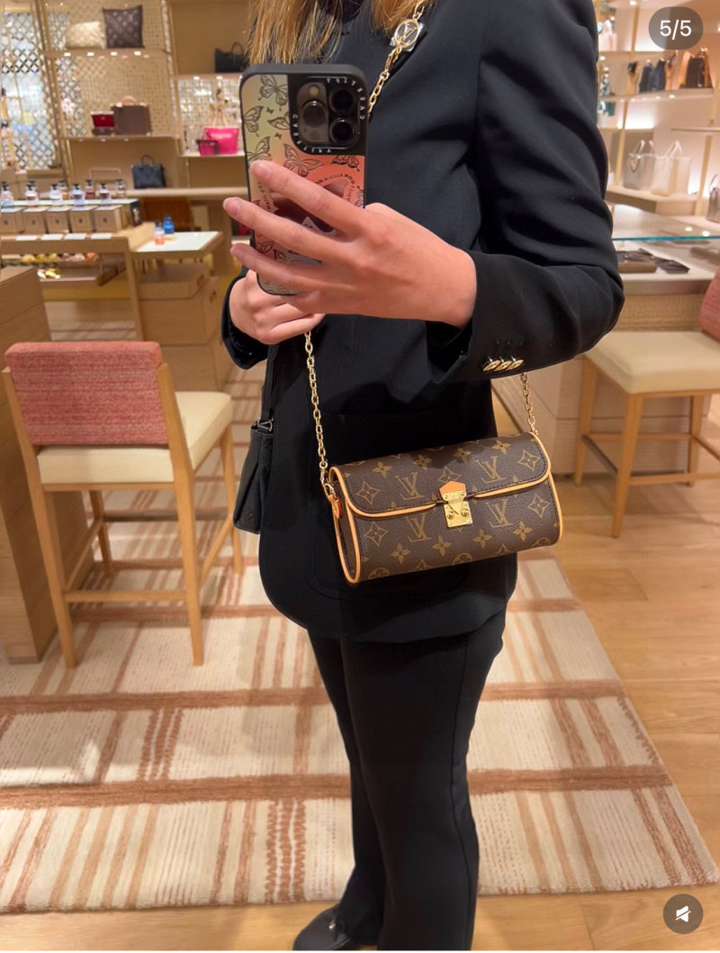 Louis Vuitton Monogram WOC Wallet on Chain Brown view
