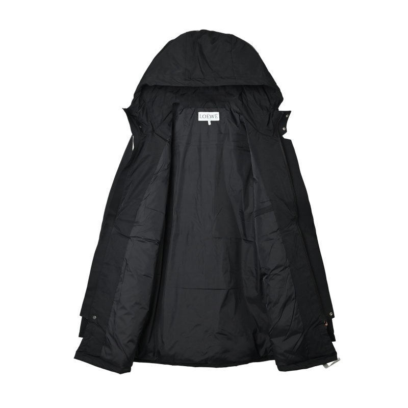 Stone Island Black Down Puffer Jacket view