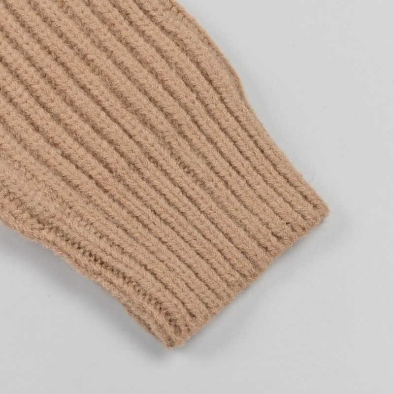 Prada Beige Ribbed Wool Cardigan view