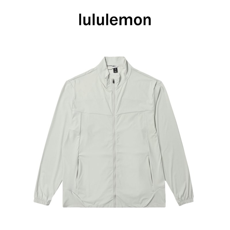 White Lightweight Zip Sunscreen Jacket view