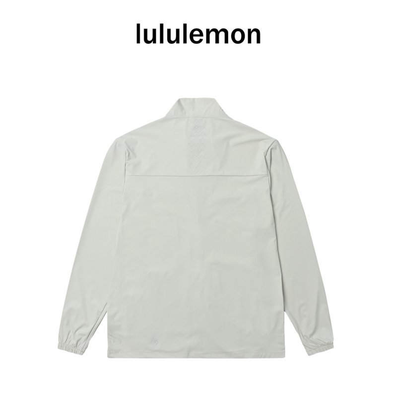 White Lightweight Zip Sunscreen Jacket view