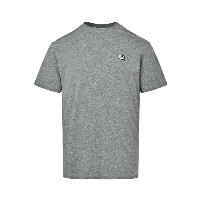 Essentials Grey Crew Neck Short Sleeve T-Shirt view