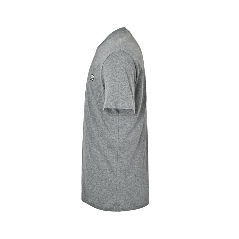 Essentials Grey Crew Neck Short Sleeve T-Shirt view