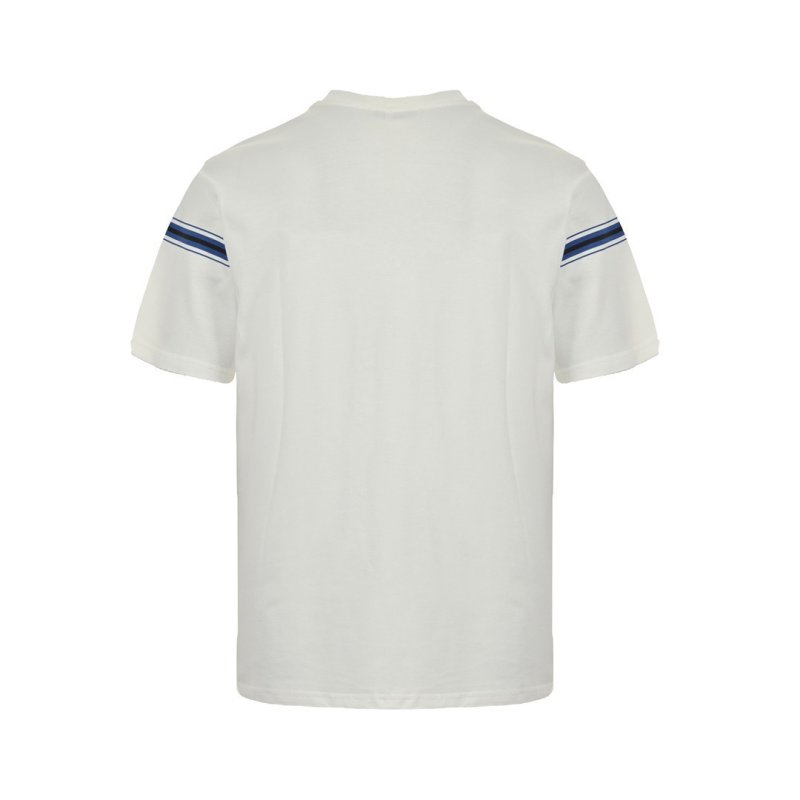 Cream Chest Stripe Short Sleeve T-Shirt view