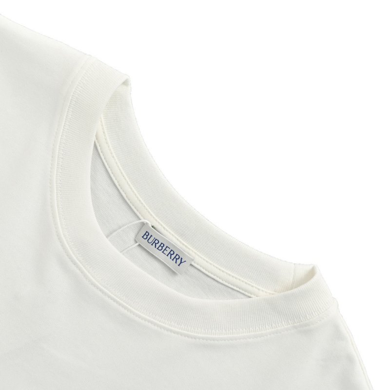Cream Chest Stripe Short Sleeve T-Shirt view