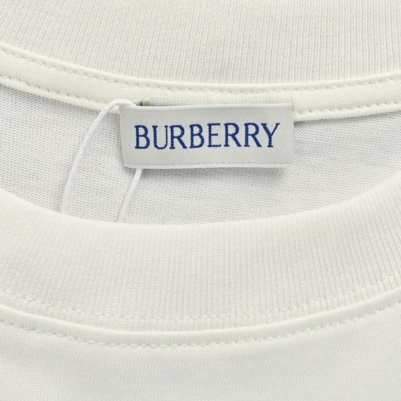 Cream Chest Stripe Short Sleeve T-Shirt view