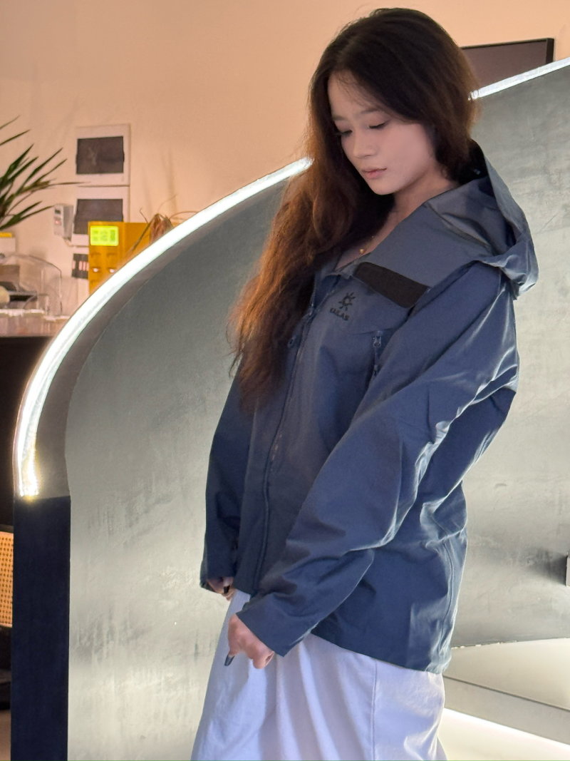 Black MX Lightweight Windbreaker Jacket view