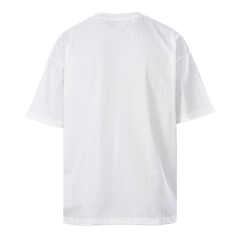 Burberry Check Side Panel White T-Shirt view