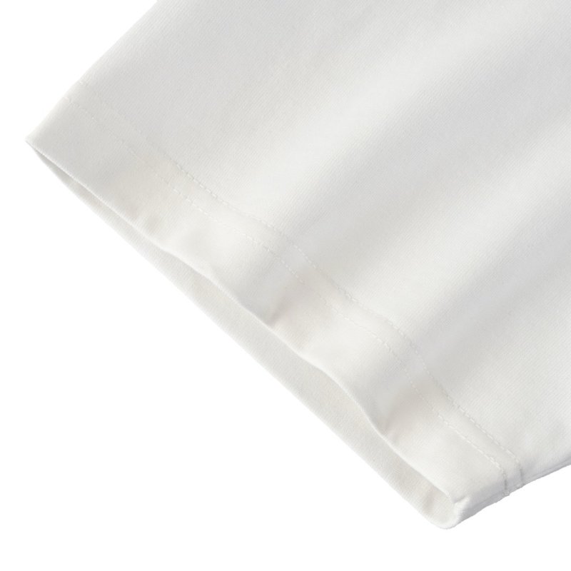 Burberry Check Side Panel White T-Shirt view