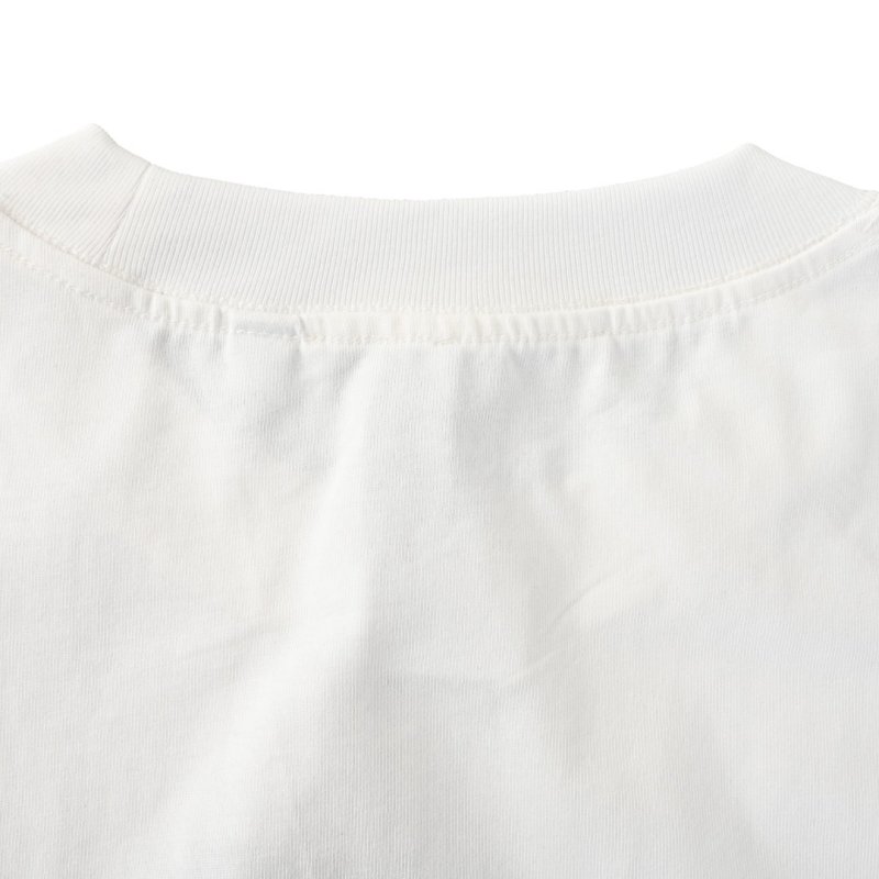 Burberry Check Side Panel White T-Shirt view