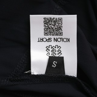 Kolon Sport Black Straight-Leg Business Casual Pants view 11