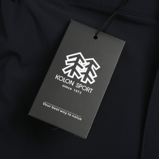Kolon Sport Black Straight-Leg Business Casual Pants view 9
