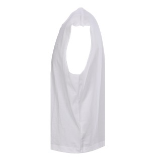 Alexander Wang Logo Embroidered Tank Top White view 2