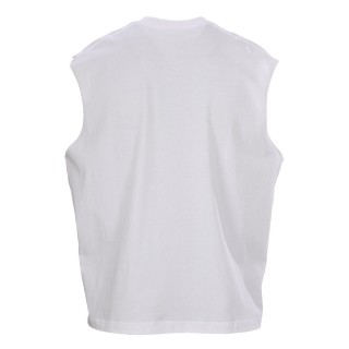 Alexander Wang Logo Embroidered Tank Top White view 3