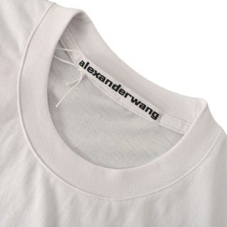 Alexander Wang Logo Embroidered Tank Top White view 4