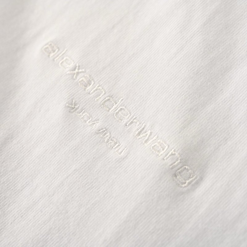 Alexander Wang Logo Embroidered Tank Top White view