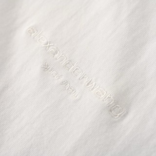 Alexander Wang Logo Embroidered Tank Top White view 5
