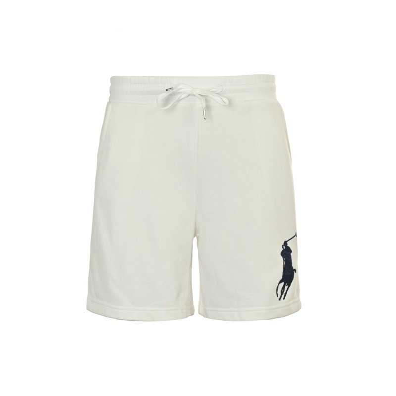 Ralph Lauren Pony Embroidered Shorts White