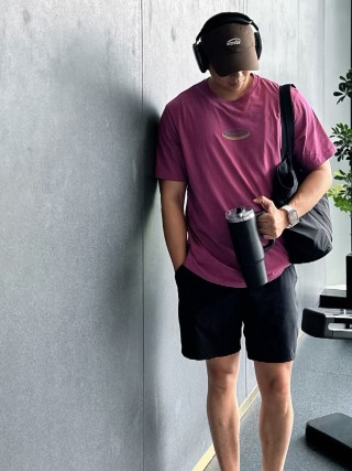 Pink Oversized Graphic Short Sleeve T-Shirt view 3