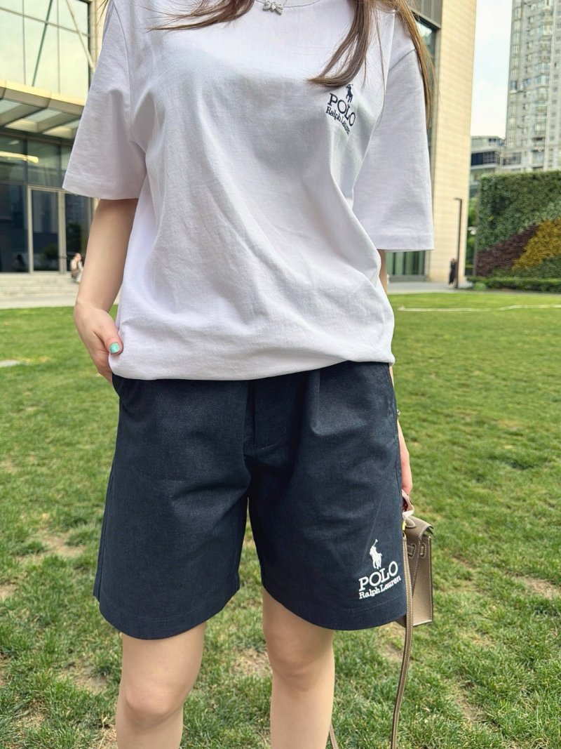 Polo Ralph Lauren Navy Denim Shorts