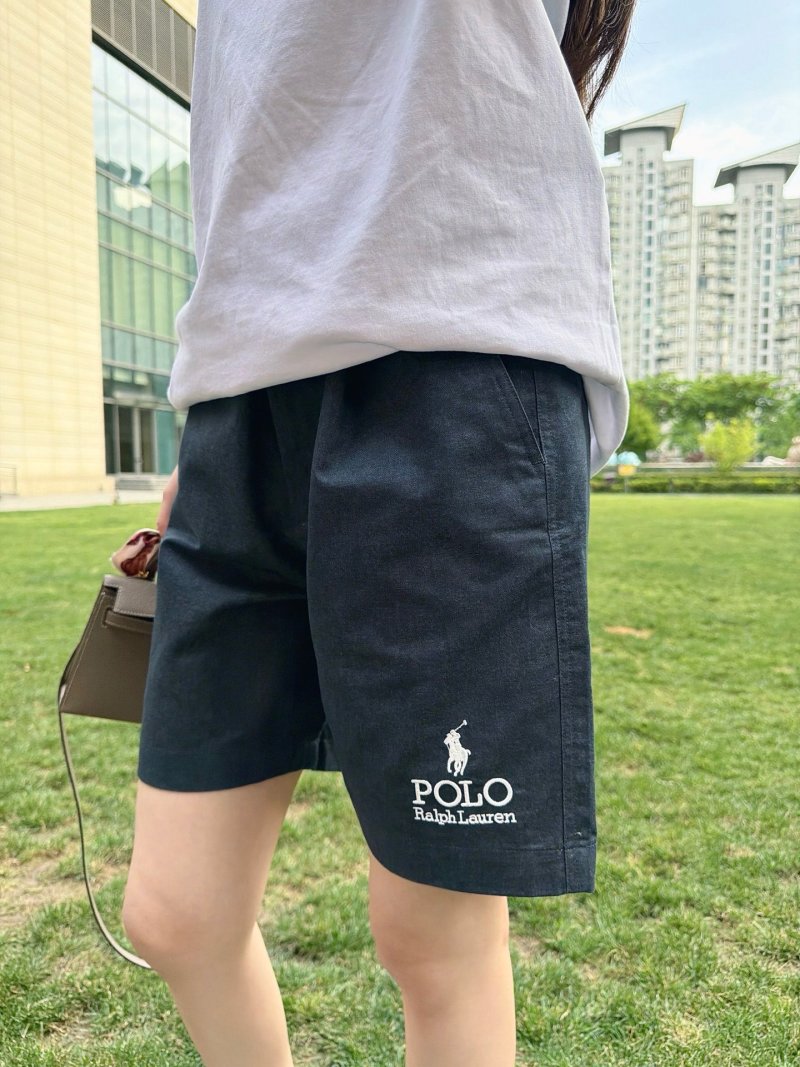 Polo Ralph Lauren Navy Denim Shorts view