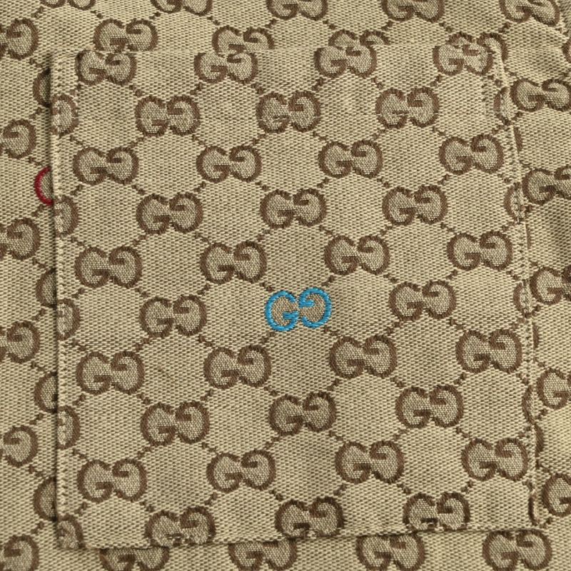 Gucci GG Monogram Beige Quilted Jacket view