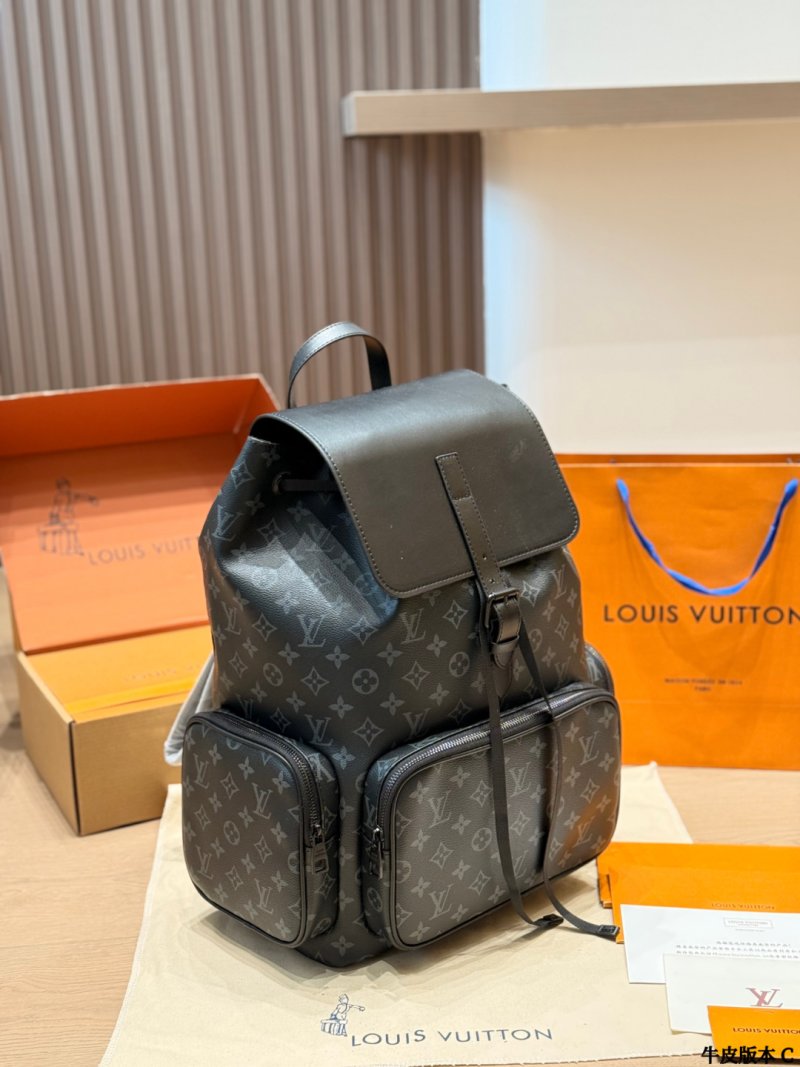 Louis Vuitton Monogram Eclipse Trio Backpack Black view