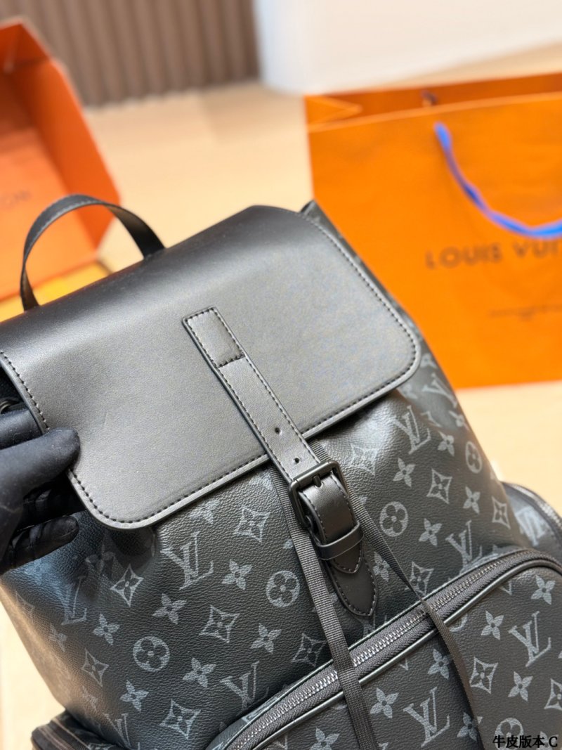 Louis Vuitton Monogram Eclipse Trio Backpack Black view