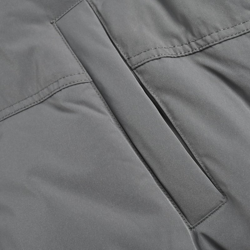 Oversized Puffer Down Jacket - Grey view