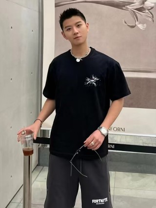 Arcteryx Black Graphic Logo T-Shirt view 4