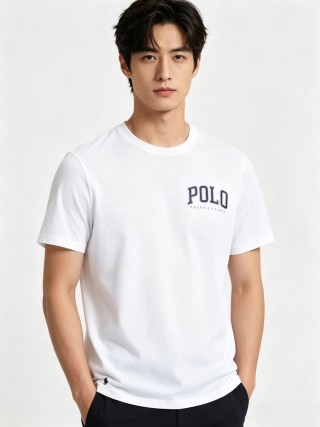 Polo Ralph Lauren White Logo T-Shirt view 3