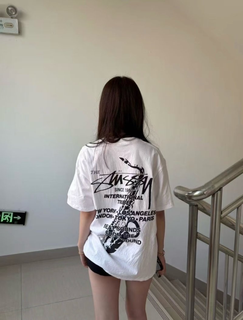 Stüssy International Tribes White T-Shirt
