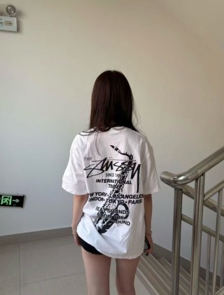 Stüssy International Tribes White T-Shirt