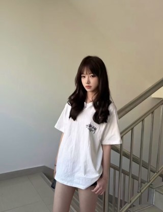 Stüssy International Tribes White T-Shirt view 2