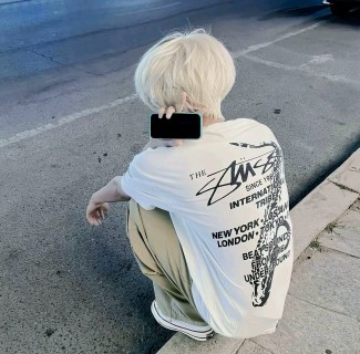 Stüssy International Tribes White T-Shirt view 5
