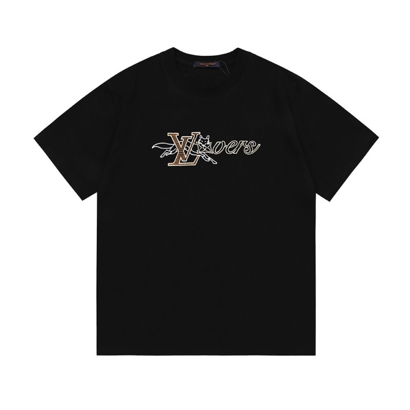 Black Oversized Graphic Logo T-Shirt view