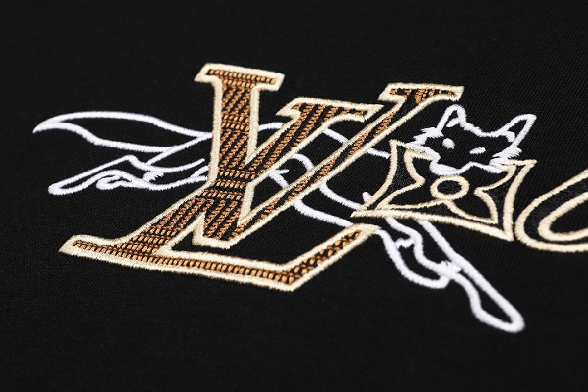 Black Oversized Graphic Logo T-Shirt view