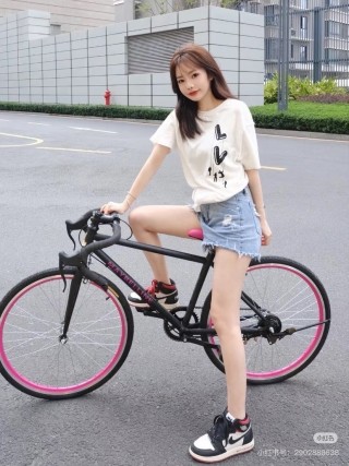White Oversized T-Shirt with Abstract Black Graphic Print view 8