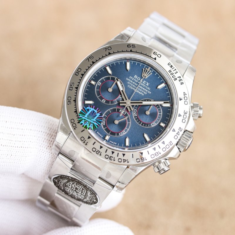 Rolex Daytona Chronograph Steel Blue Dial view