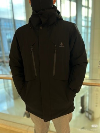Arcteryx Black Down Parka Jacket view 4